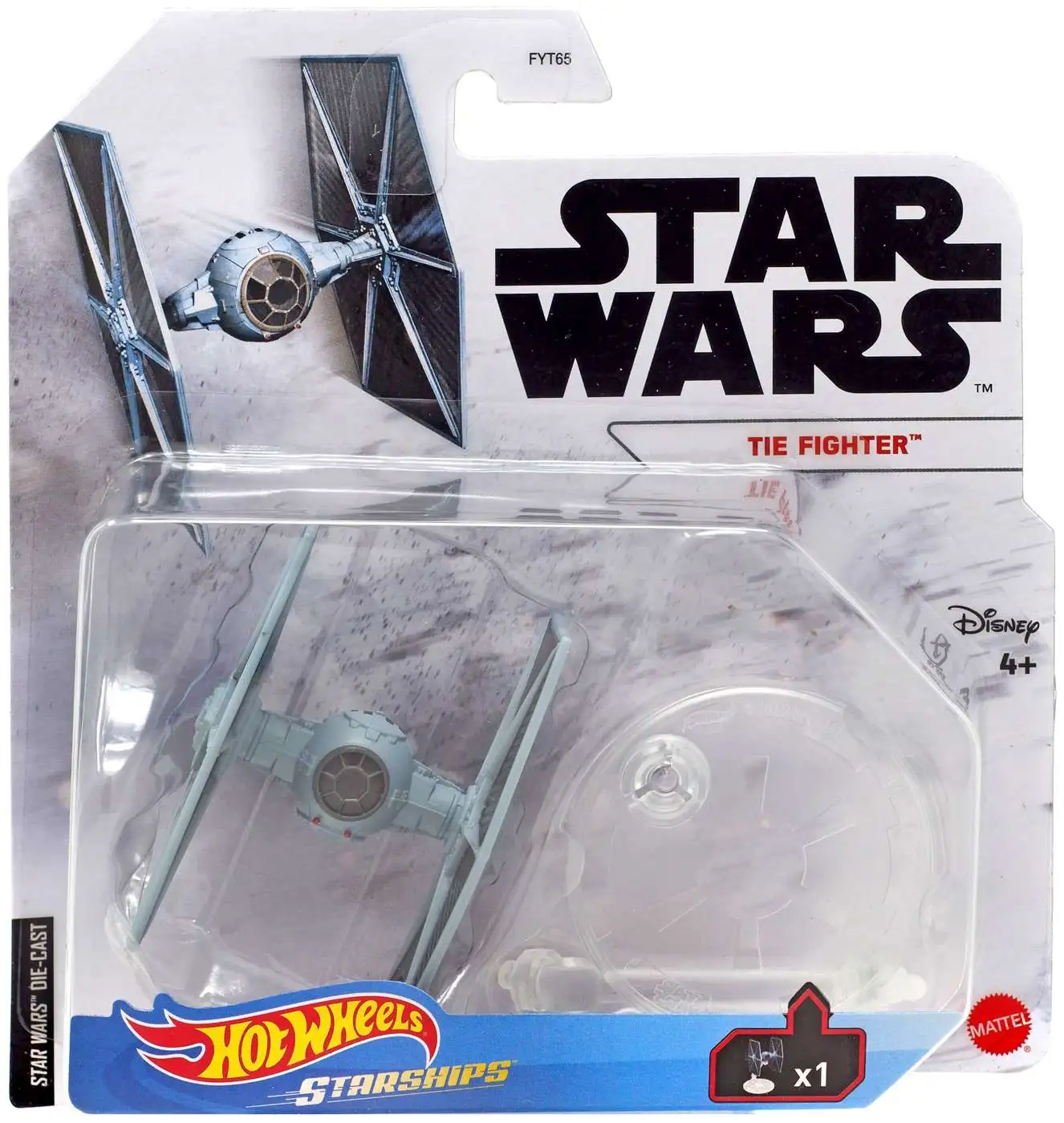 Disney Mattel Star Wars Hot Wheels Star Space Ships Tie X Wing Fighter Falcon 