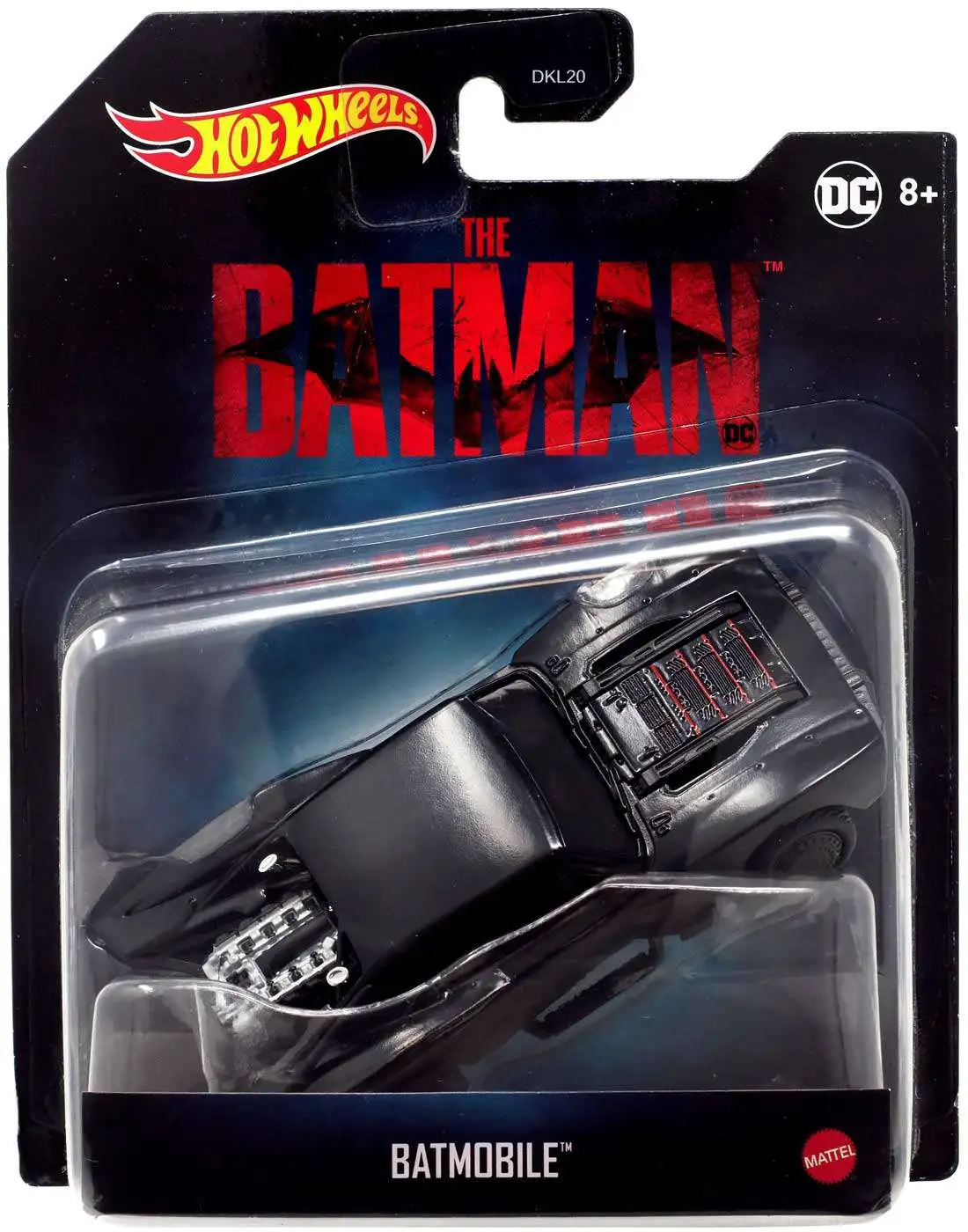 DC The Batman Batmobile Diecast Car Damaged Package Hot Wheels - ToyWiz