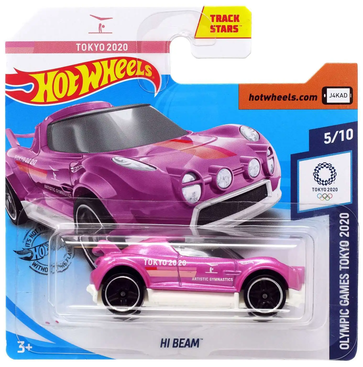 Hot Wheels Olympic Games Tokyo 2020 Hi Beam 164 Diecast Car 510 Short Card  Mattel Toys - ToyWiz
