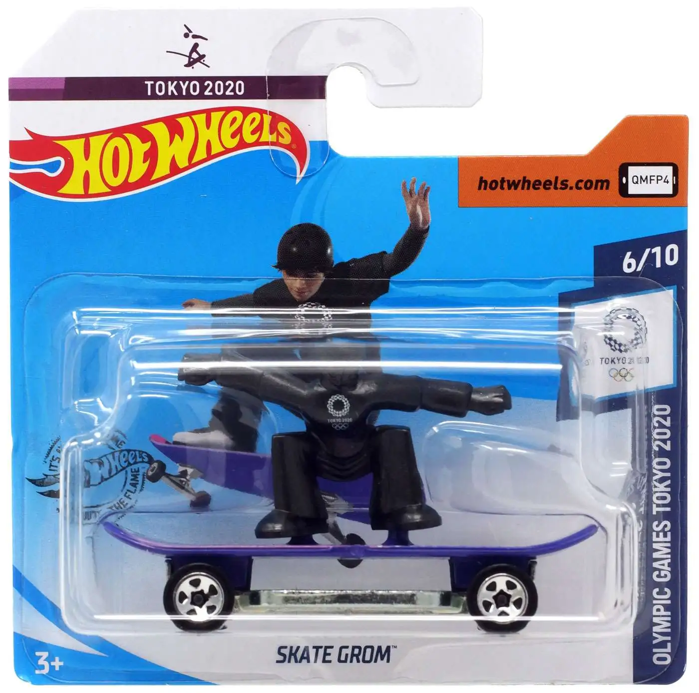 Hot Wheels Olympic Games Tokyo 2020 Skate Grom 164 Diecast Car 610