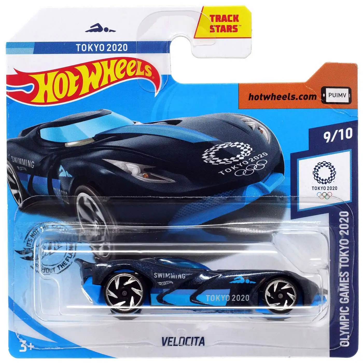 Hot Wheels Olympic Games Tokyo 2020 Velocita 164 Diecast Car 910 Short Card  Mattel Toys - ToyWiz