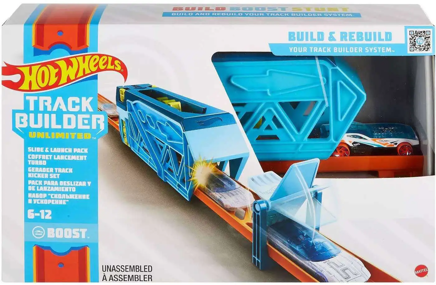 Hot wheels store track builder booster