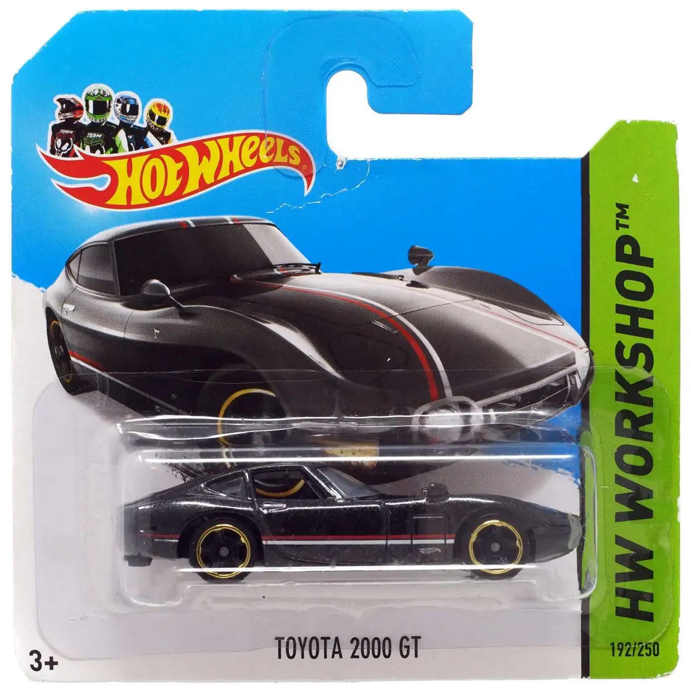 Hot Wheels HW Workshop Toyota 2000 GT 164 Diecast Car Mattel Toys - ToyWiz