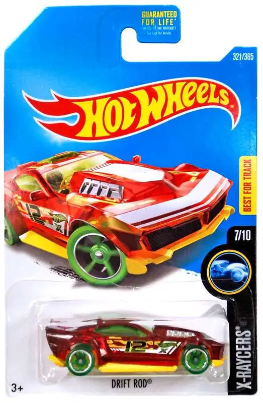 Hot Wheels X-Raycers Drift Rod 164 Diecast Car DTY12 710 Mattel Toys ...