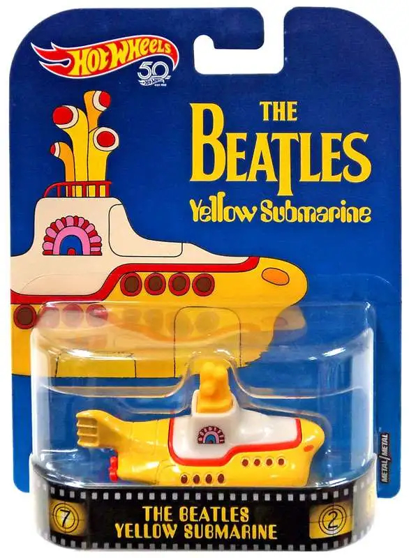 HOT WHEELS RETRO Entertainment  The Beatles Yellow Submarine Combined Postage 