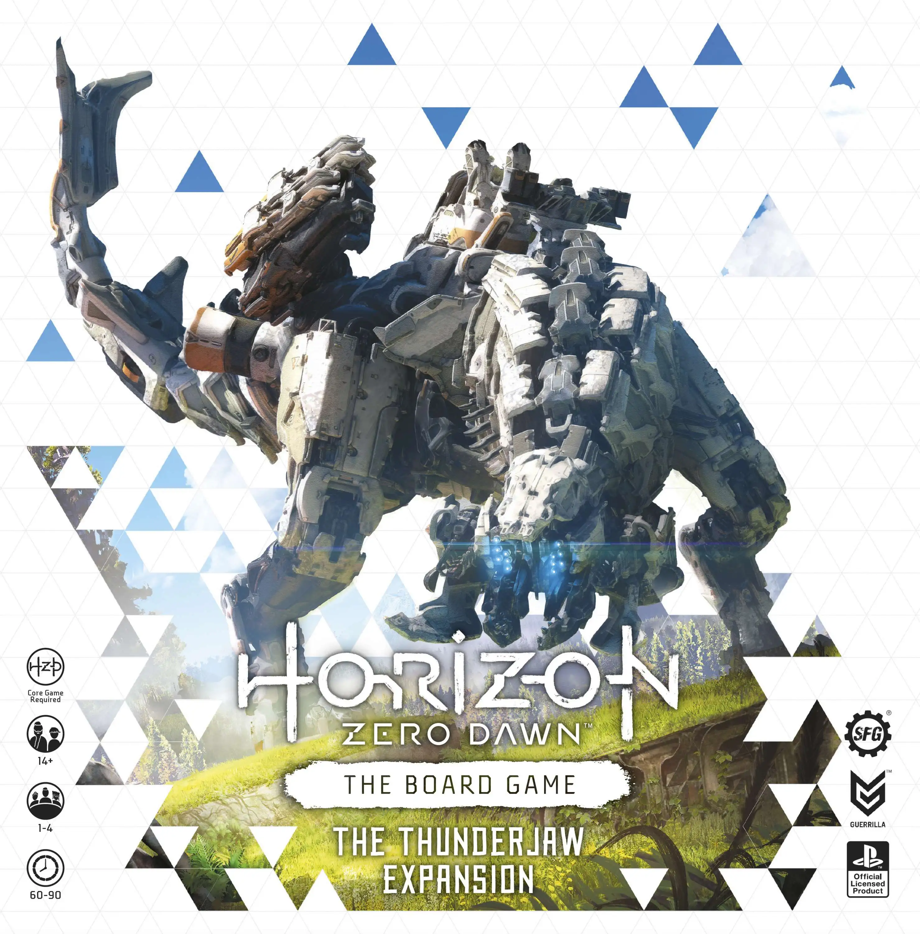 Horizon Zero Dawn Thunderjaw Board Game Expansion Steamforged Games ...