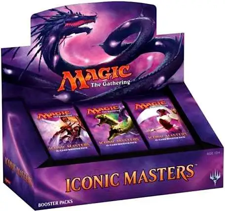 Magic The Gathering Trading Card Game Iconic Masters Box Packs Wizards of the Coast - ToyWiz