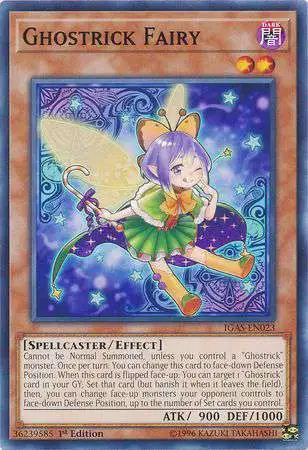 YuGiOh Ignition Assault Common Ghostrick Fairy IGAS-EN023