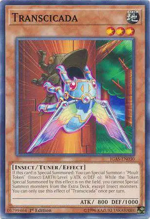 YuGiOh Ignition Assault Common Transcicada IGAS-EN030 YuGiOh Ignition Assault Common Transcicada IGAS-EN030
