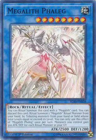 YuGiOh Ignition Assault Single Card Common Megalith Phaleg IGAS-EN038 - ToyWiz YuGiOh Ignition Assault Single Card Common Megalith Phaleg IGAS-EN038 - ToyWiz