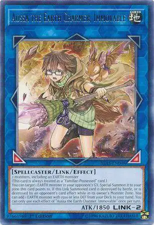 YuGiOh Ignition Assault Rare Aussa the Earth Charmer, Immovable IGAS-EN048