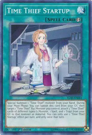 YuGiOh Ignition Assault Common Time Thief Startup IGAS-EN061