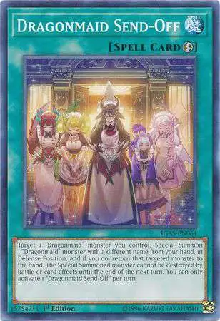 yugioh all dragonmaid cards Ernus - MYFI-EN015 Super Rare You can send the top 3 cards of your Deck to the GY YGOrganization | [DBMF] The Dragonmaids