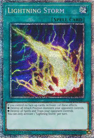 YuGiOh Ignition Assault Starlight Rare Lightning Storm IGAS-EN067