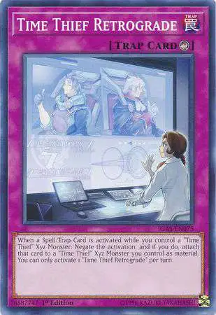 YuGiOh Ignition Assault Common Time Thief Retrograde IGAS-EN075