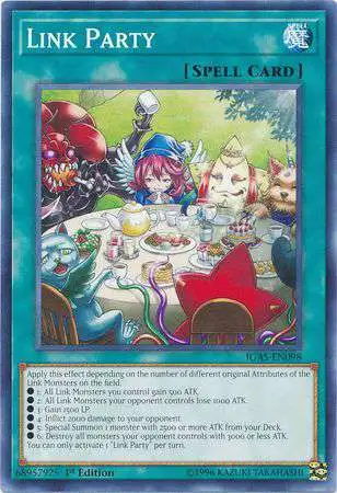 yugioh ignition assault cards YuGiOh Ignition Assault Common Link Party IGAS-EN098