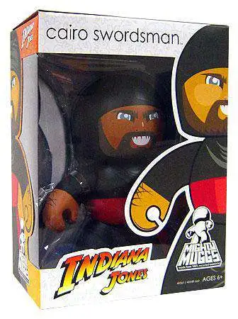 Indiana Jones Raiders of the Lost Ark Mighty Muggs Cairo Swordsman Vinyl Figure [Damaged Package]