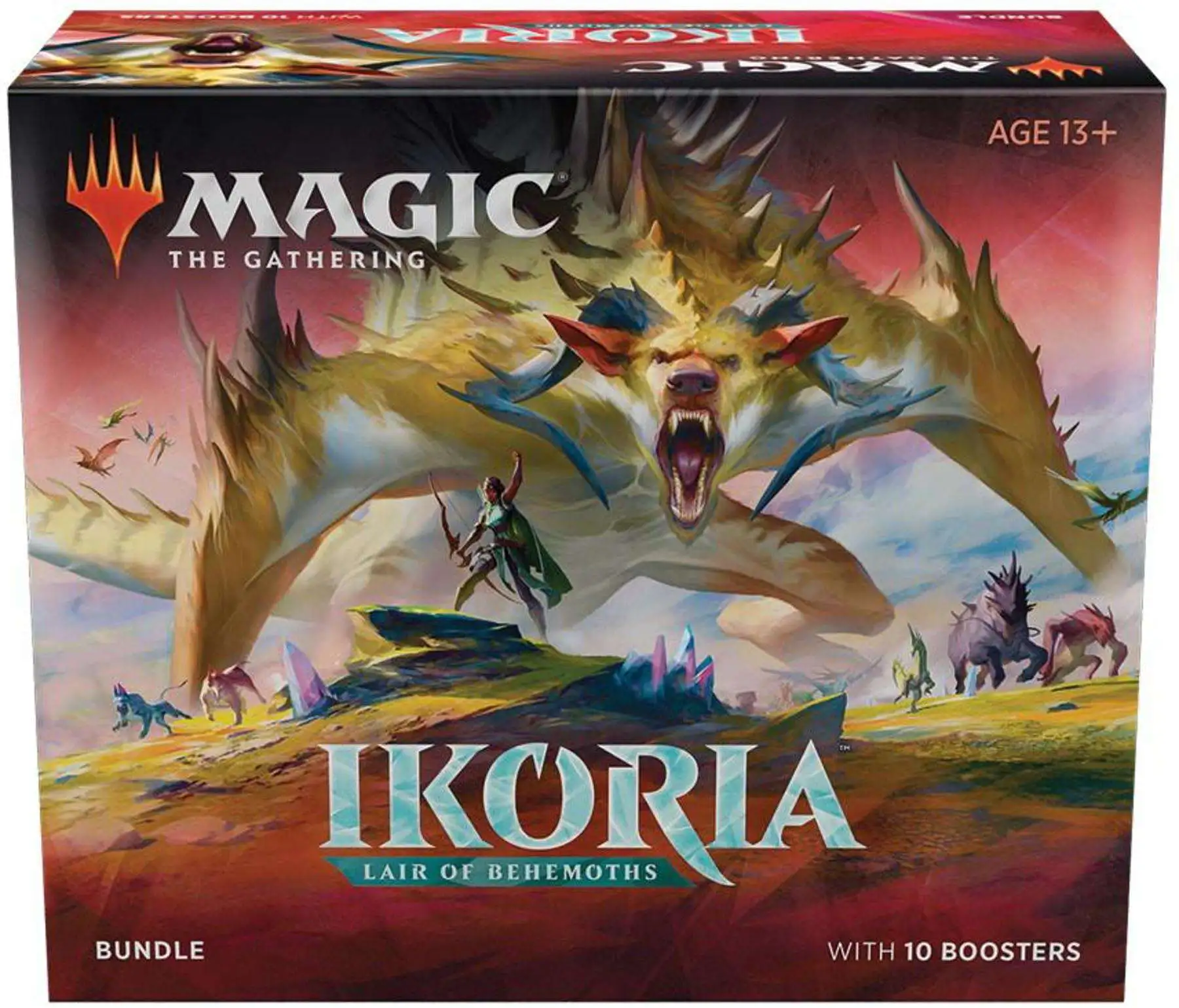 Magic The Gathering Ikoria Lair of Behemoths Bundle With 10 Boosters 