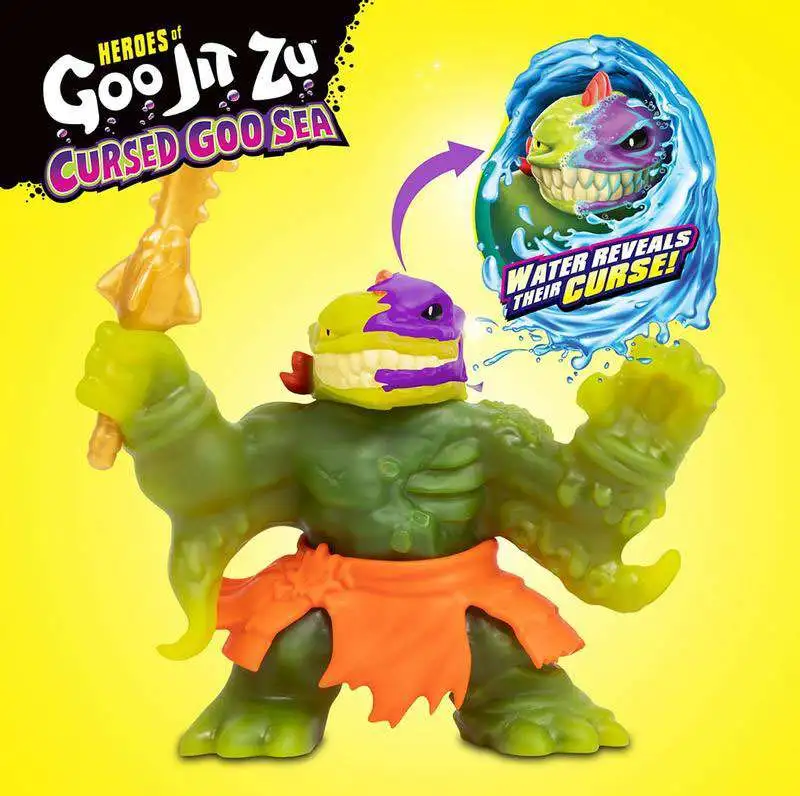  Heroes of Goo Jit Zu Cursed Goo Sea Versus Pack, Exclusive 2  Figure Pack