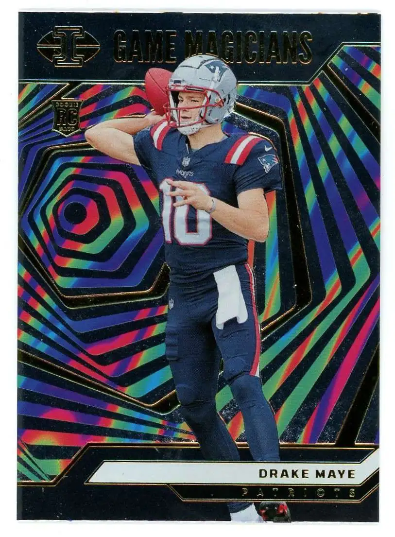 NFL 2024 Panini Illusions Football Game Magicians Drake Maye #22 [Rookie]
