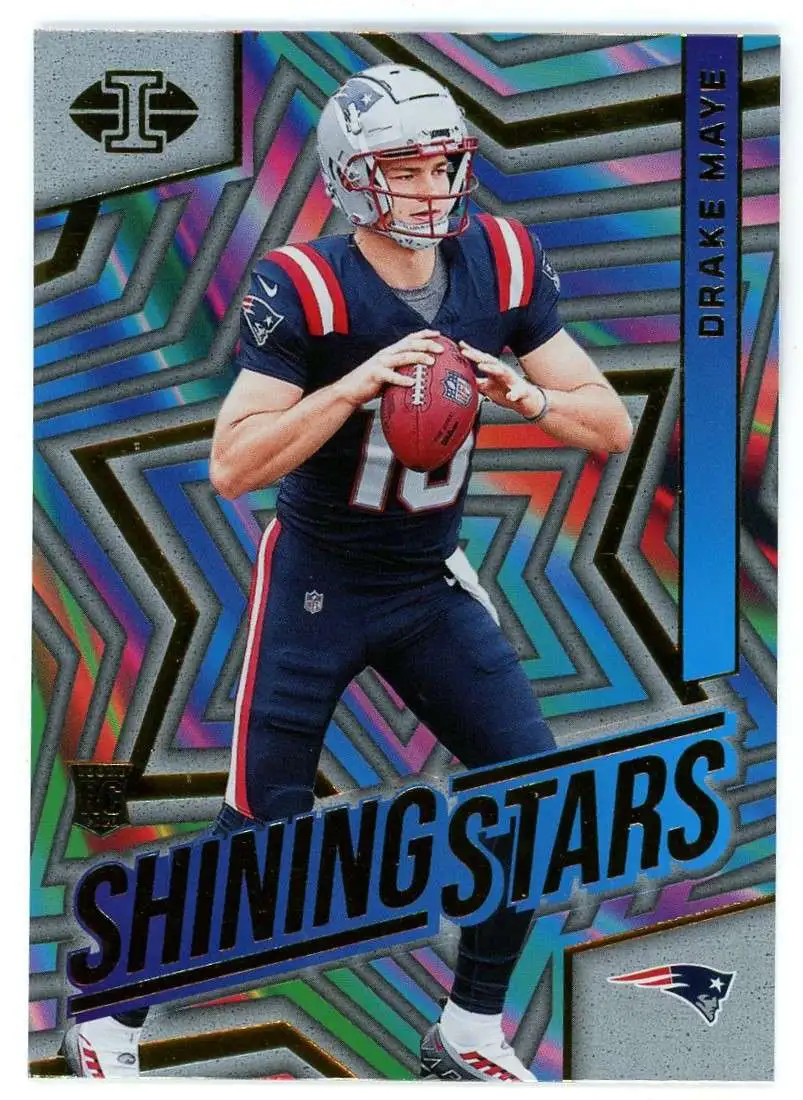 NFL 2024 Panini Illusions Football Shining Stars Drake Maye #2 [Rookie]