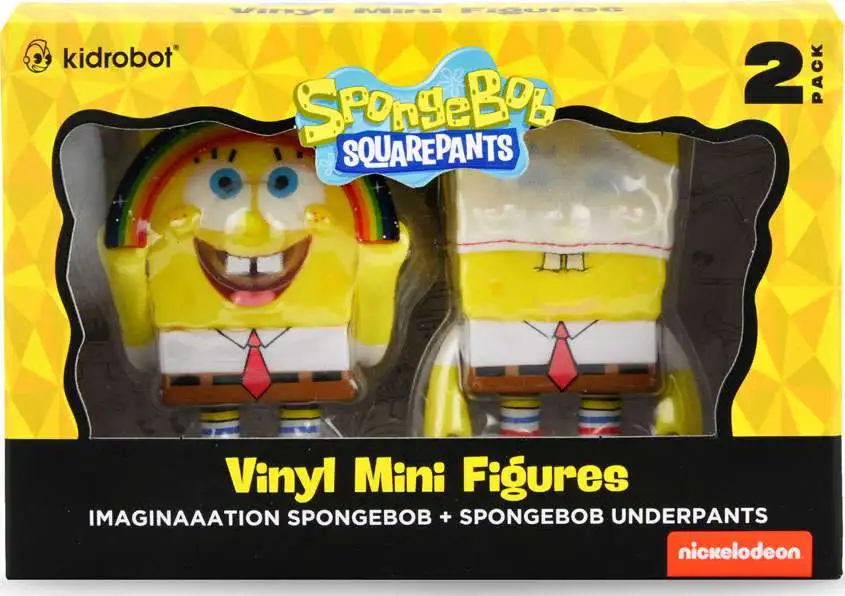  Kidrobot Spongebob Squarepants Many Faces Blind Box Figure :  Toys & Games