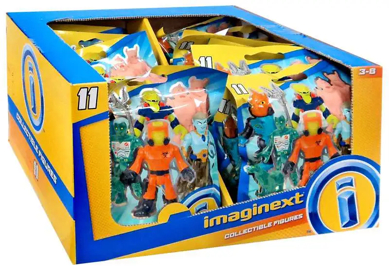 Fisher Price Imaginext Series 11 Collectible Figure Mystery Box [16 Packs]