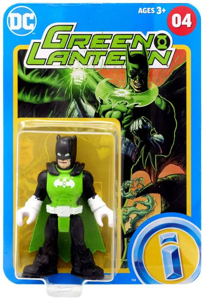 2X Imaginext DC Comics Green Lantern & BATMAN Fisher-Price Figure toy gift 