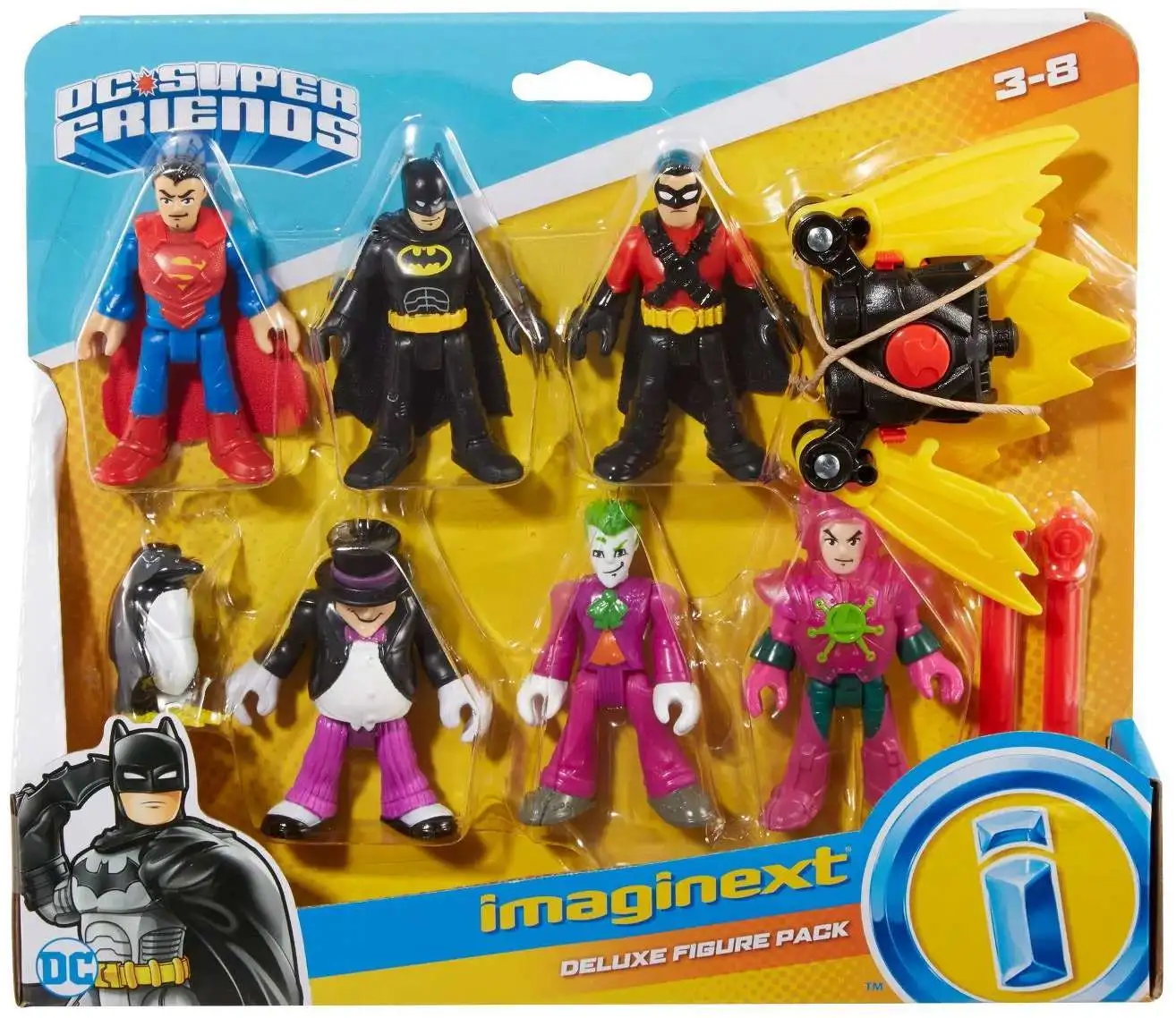 DC Comics Imaginext Playskool Marvel Super Heroes Batman Robin You Choose 