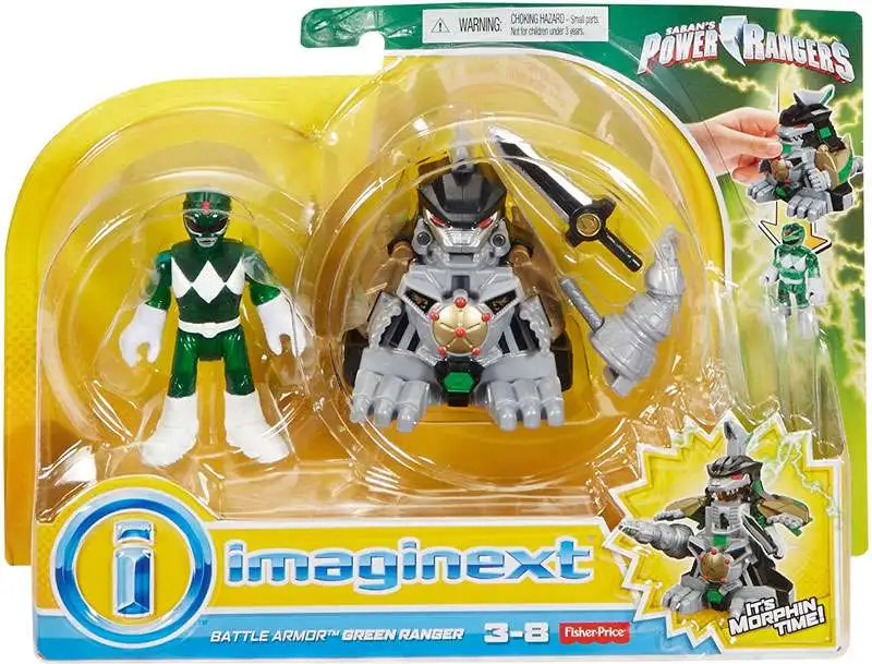 Imaginext Power Rangers Battle Armor Yellow Ranger for sale online 