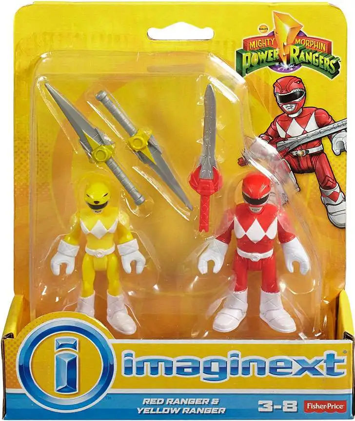 LOT 2 Imaginext Power Rangers Goldar & Lord Zedd Action Heroes Fisher-Price gift 