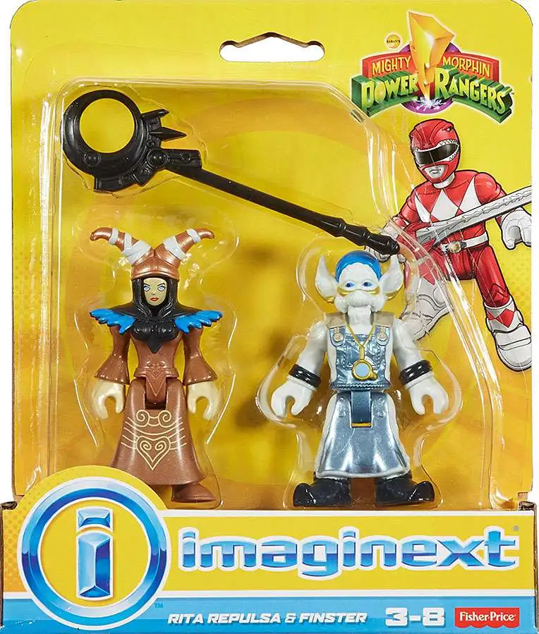 Details about   Fisher-Price Imaginext Power Rangers RITA REPULSA Action Figure Mighty Morphin 