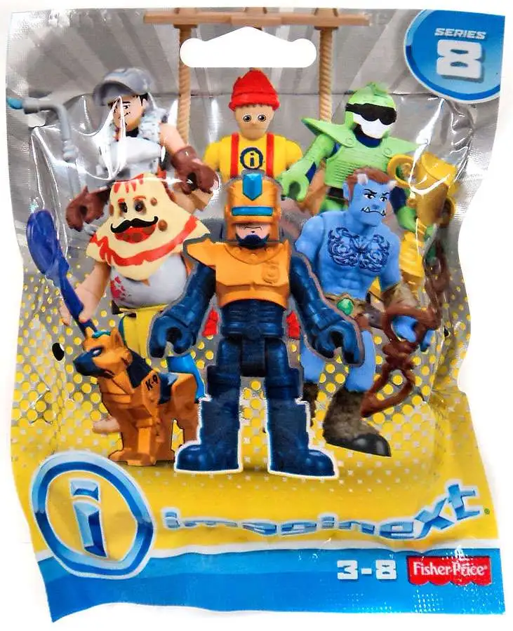 Fisher-Price Imaginext Figure Blind Bag Mystery Series 8 Complete Set of 6 