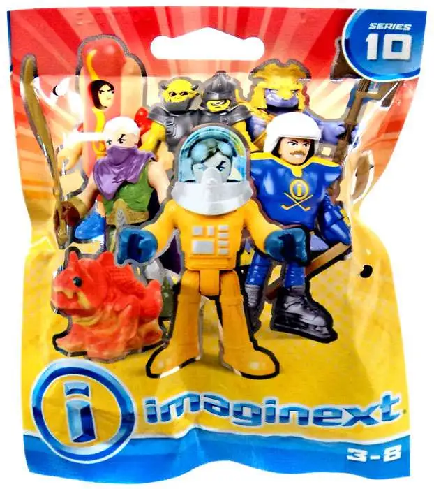 Fisher Price Imaginext Series 10 Collectible Figure Mystery Pack