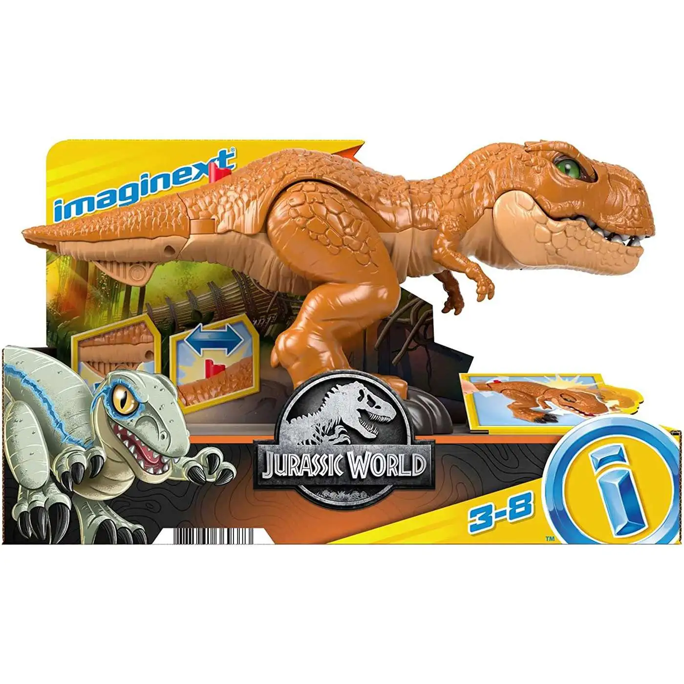 Imaginext Jurassic World Egg T Rex Baby Tyrannosaurus Rex Dinosaur Ages 3-8 New 