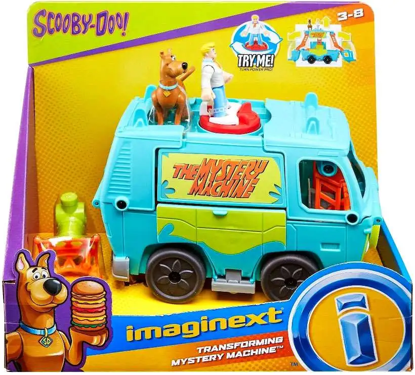 Fisher Price Scooby Doo Imaginext Transforming Mystery Machine 3-Inch Figure Set [Damaged Package]