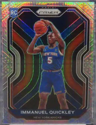 NBA 2020 Prizm Basketball Rookie Immanuel Quickley #296 [Hyper Prizm]