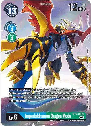 Digimon Digital Hazard Promo Imperialdramon Dragon Mode ST9-06