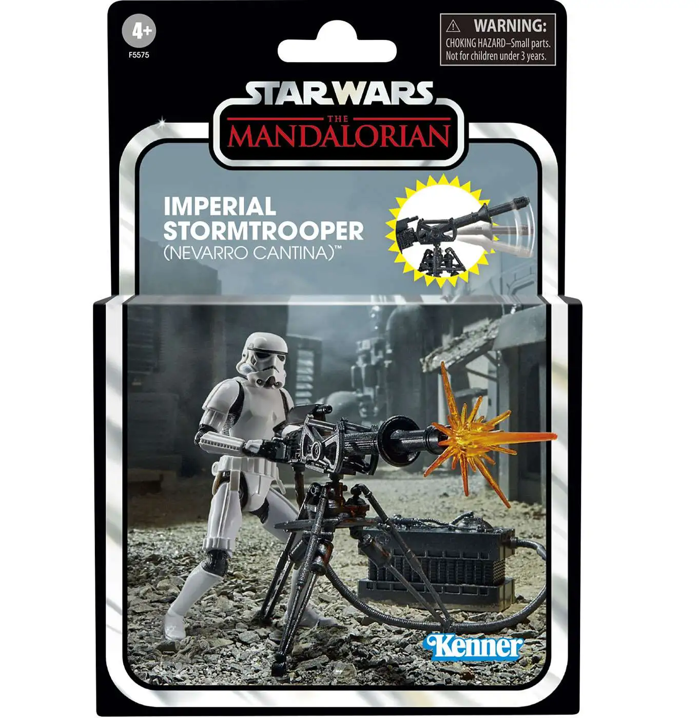 Star Wars The Mandalorian Vintage Collection Imperial Stormtrooper (Nevarro Cantina) Deluxe Action Figure (Pre-Order ships August)
