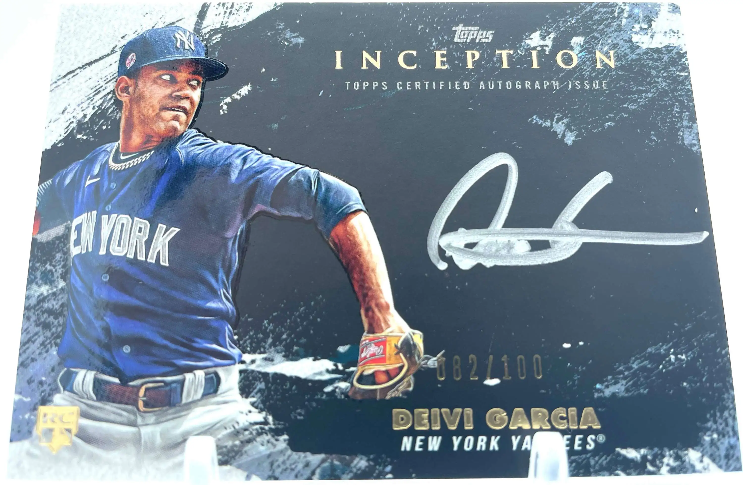 MLB 2021 Topps Inception Baseball Deivi Garcia 082/100 Single Sports Card SS-DG [Rookie Auto]