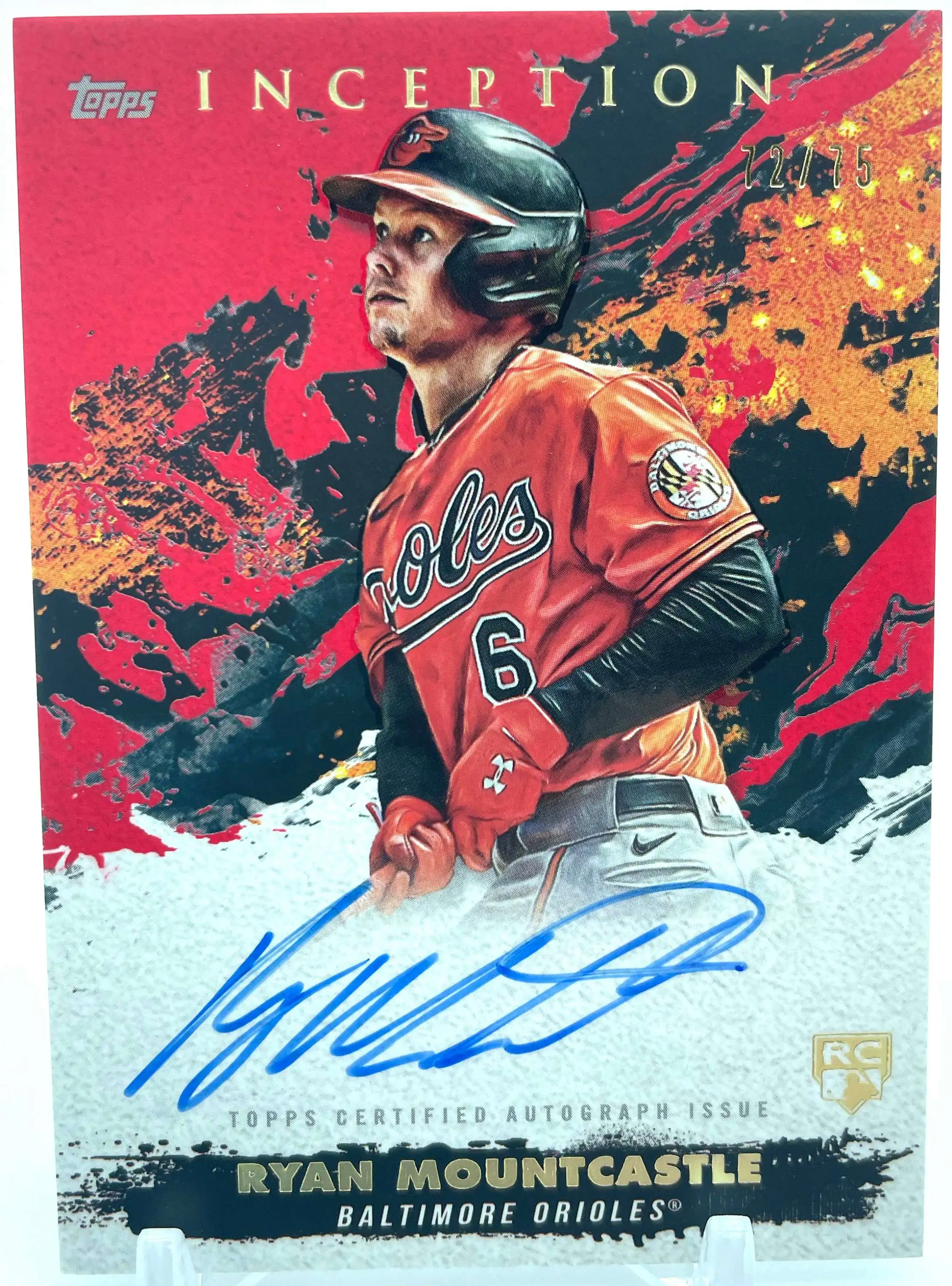MLB Topps 2021 Topps Inception Baseball Ryan Mountcastle 7275 Single Sports  Card RESA-RM Rookie Auto - ToyWiz