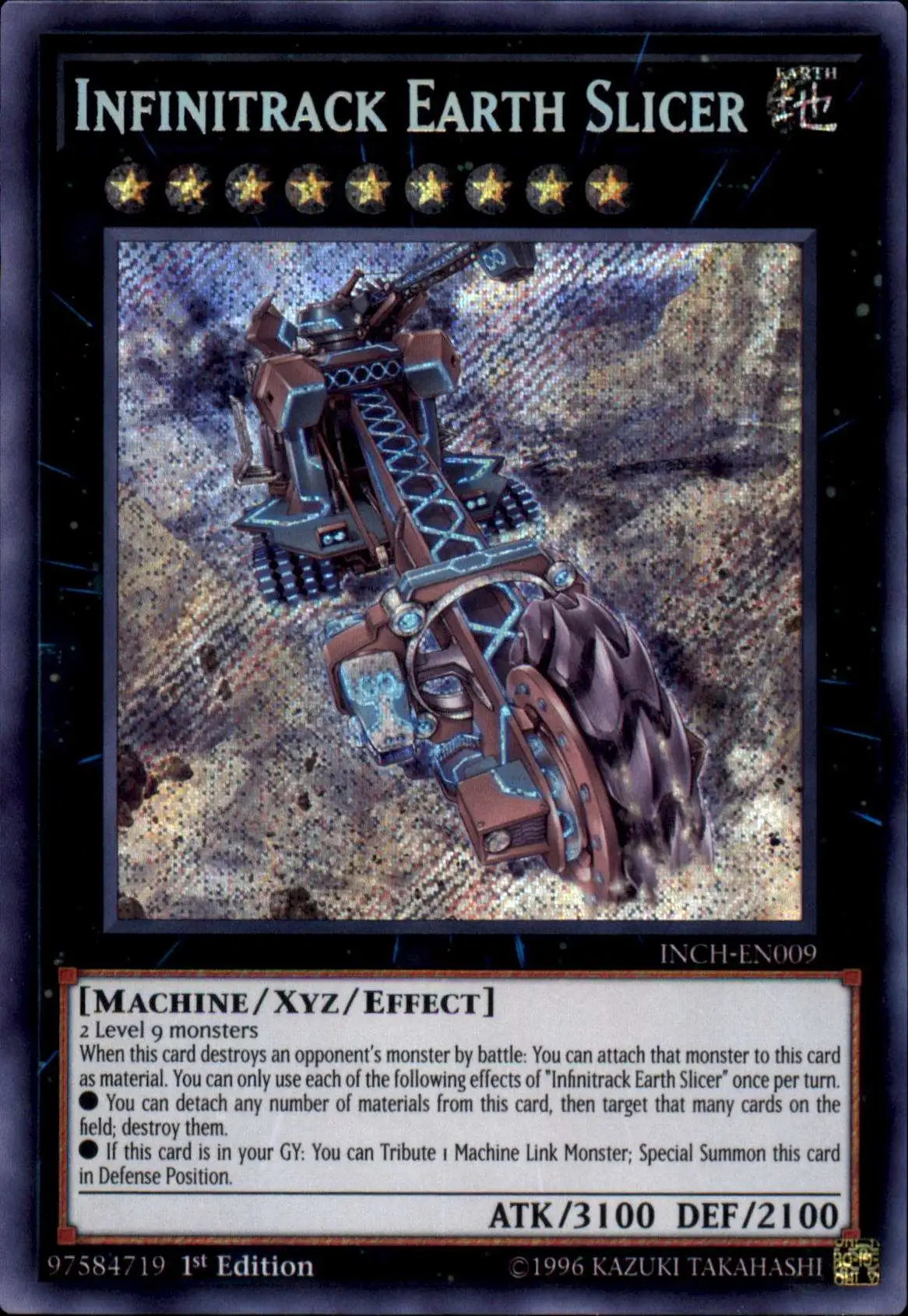 WITCHCRAFTER PITTORE x3Secret RareINCH-EN015 The Infinity Chasers YuGiOh 