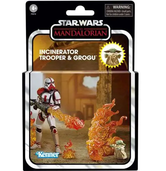 Hasbro Star Wars Vintage Collection The Mandalorian Incinerator Trooper InStock 