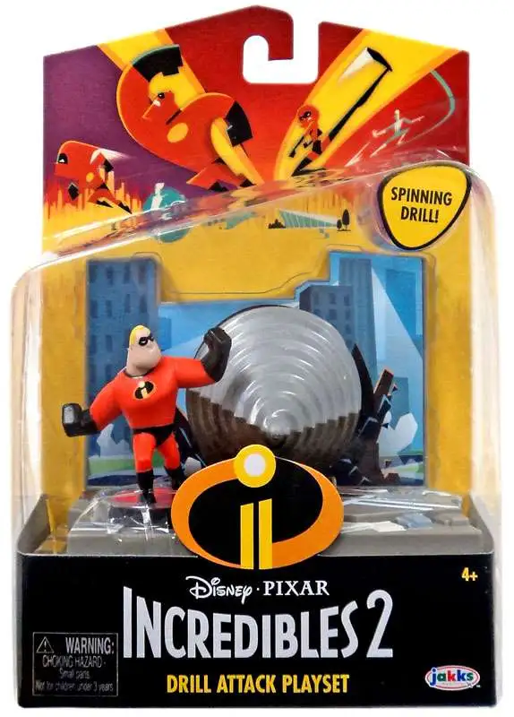 Disney / Pixar Incredibles 2 Drill Attack Playset