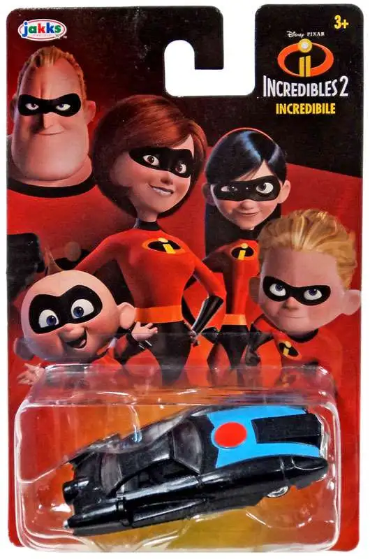 Incredible Action Figure 2-Piece Set, The Incredibles 2 Incredibile Car  Mr 