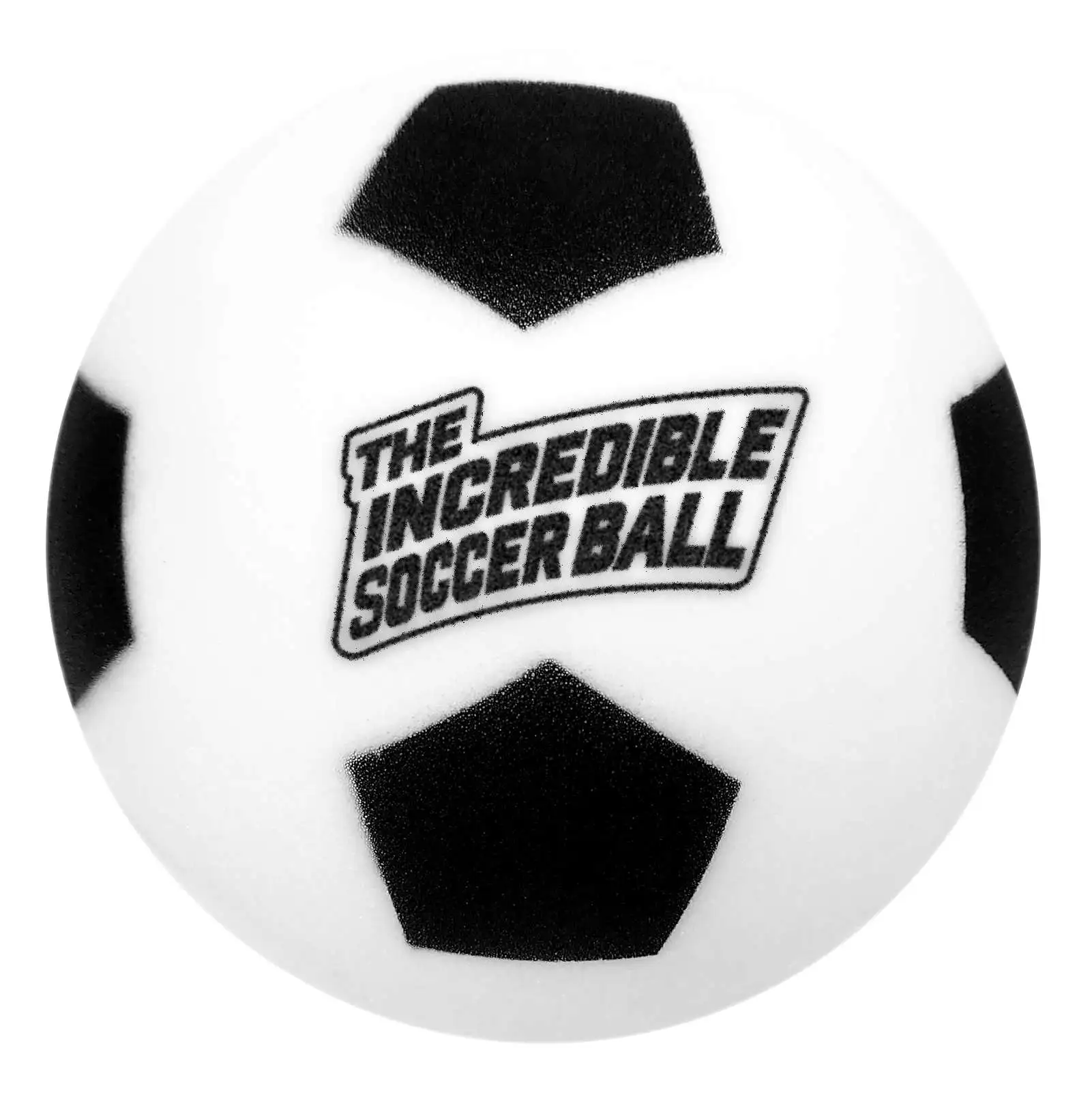 The Incredible WHITE Soccer Ball Foam Ball [Play Soccer Indoors Silently!]