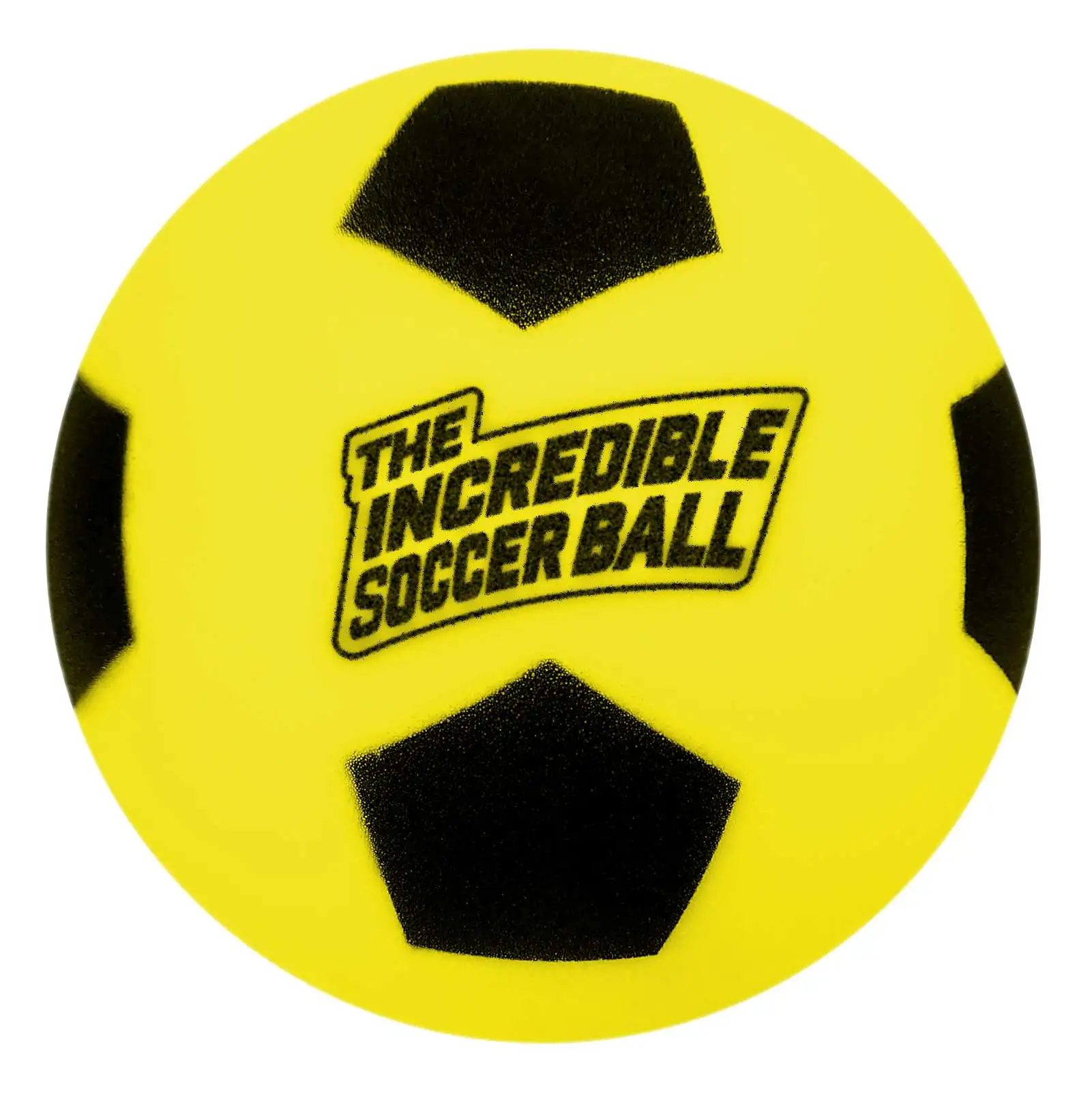 The Incredible YELLOW Soccer Ball Foam Ball [Play Soccer Indoors Silently!]