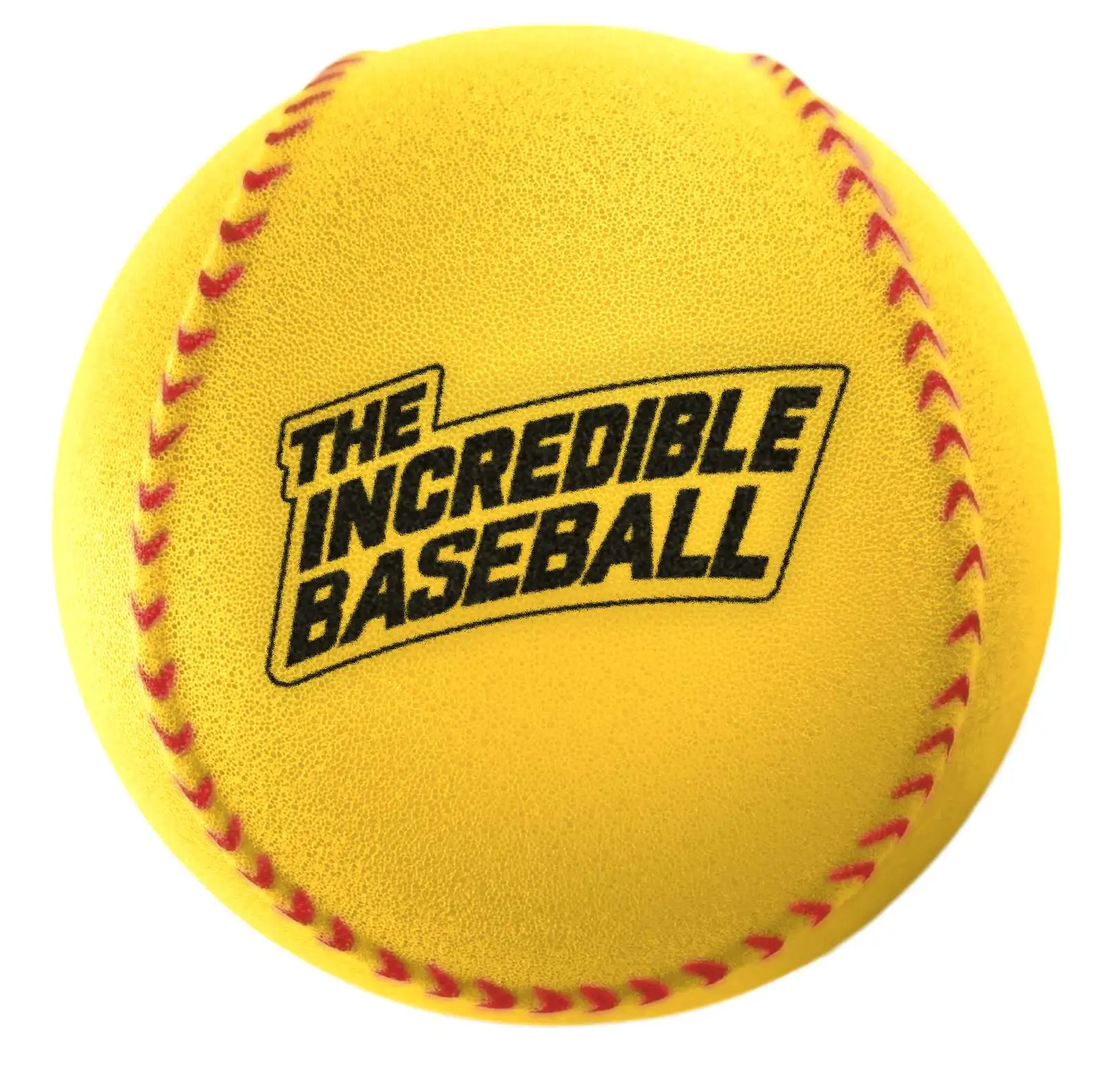 The Incredible YELLOW Baseball Foam Ball [Play Catch Indoors Silently!]