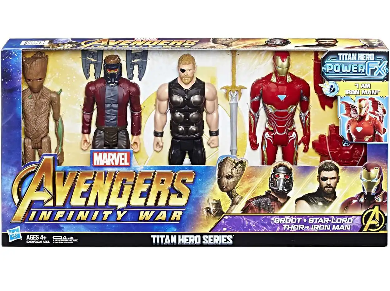 Marvel Avengers: Infinity War Titan Hero Power FX Star-Lord E0611