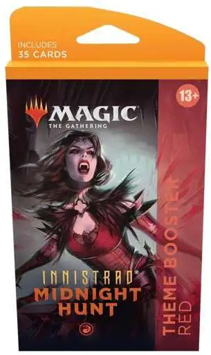 MtG Innistrad: Midnight Hunt Red Theme Booster Pack [35 Cards]